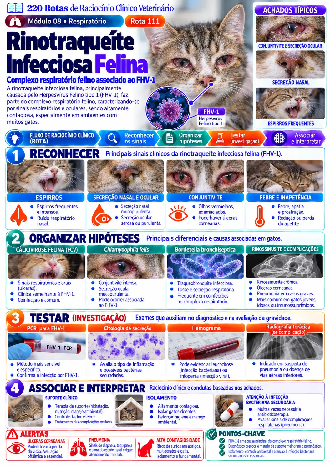 Rinotraqueíte infecciosa felina — Doenças Infecciosas