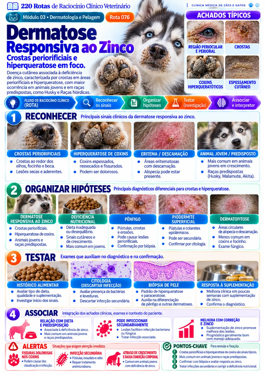 Dermatose responsiva ao zinco — Dermatologia e Pelagem